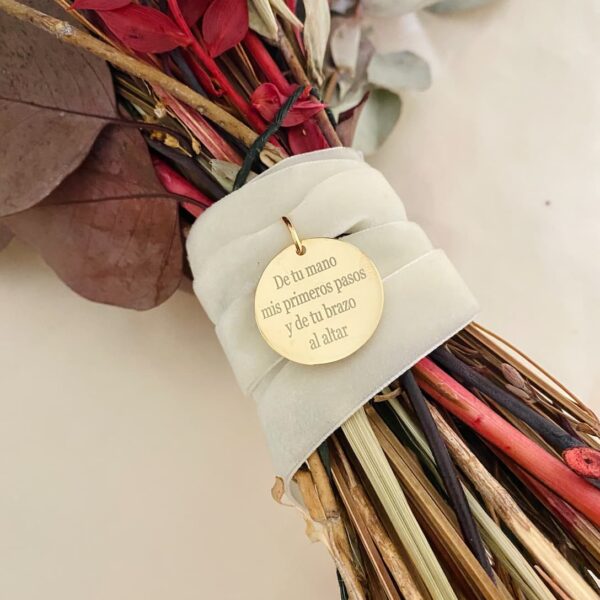 comprar medalla de novia oro
