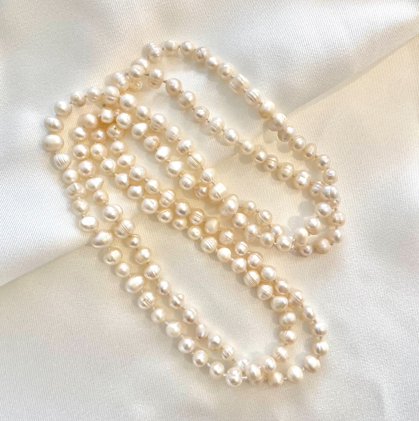 collar perlas cultivadas largo multiposicion