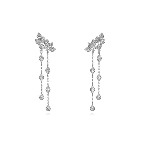 Pendientes Hoja Plata *Edición Limitada*
