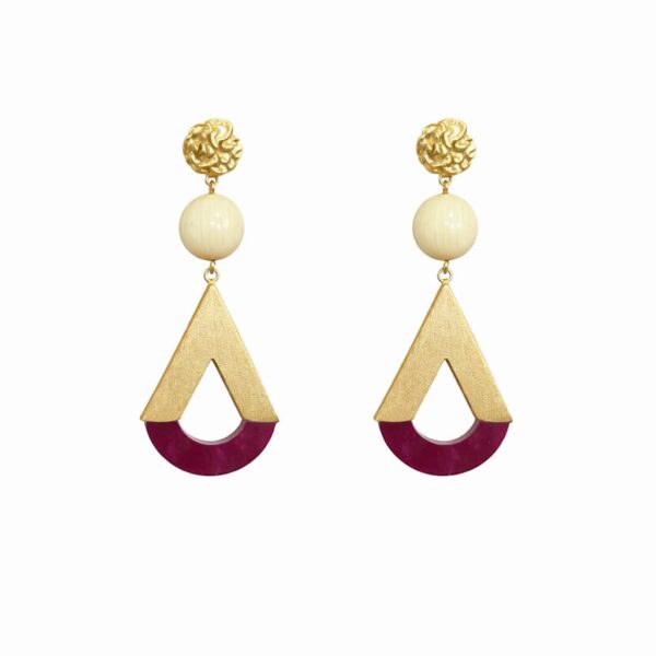 Pendientes Dione Rosas
