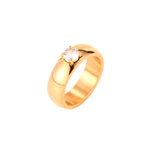 Anillo Solitary Gold