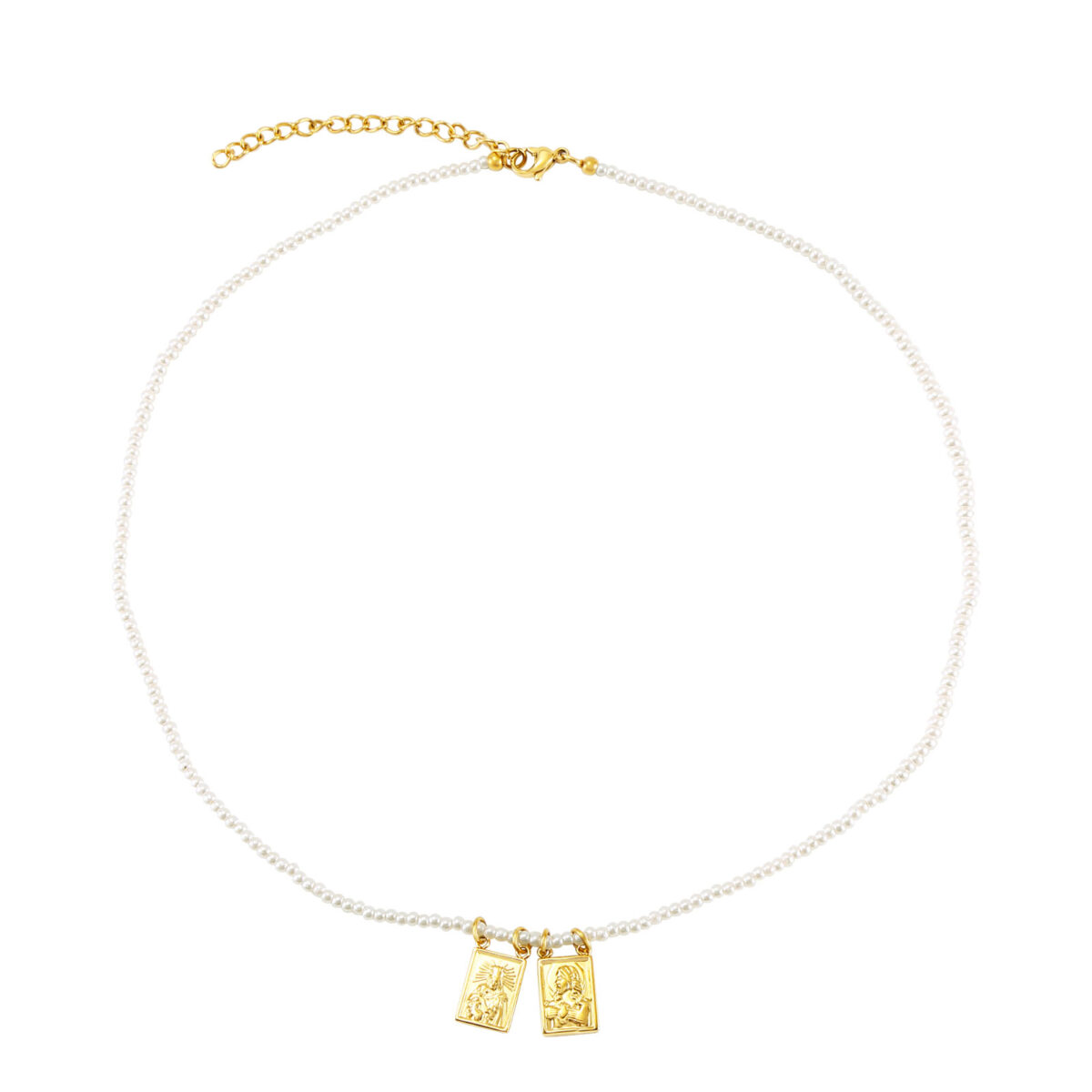 Collar escapulario carmen