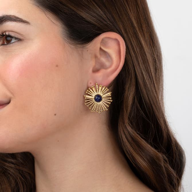 pendientes sol lapis