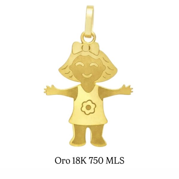 Colgante Niña ORO 18K Edición Limitada