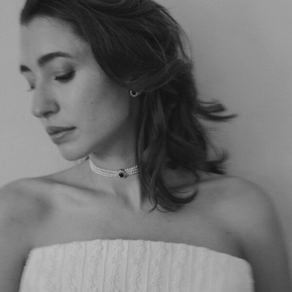 Choker de Novia Perlas Francesca - Imagen 4