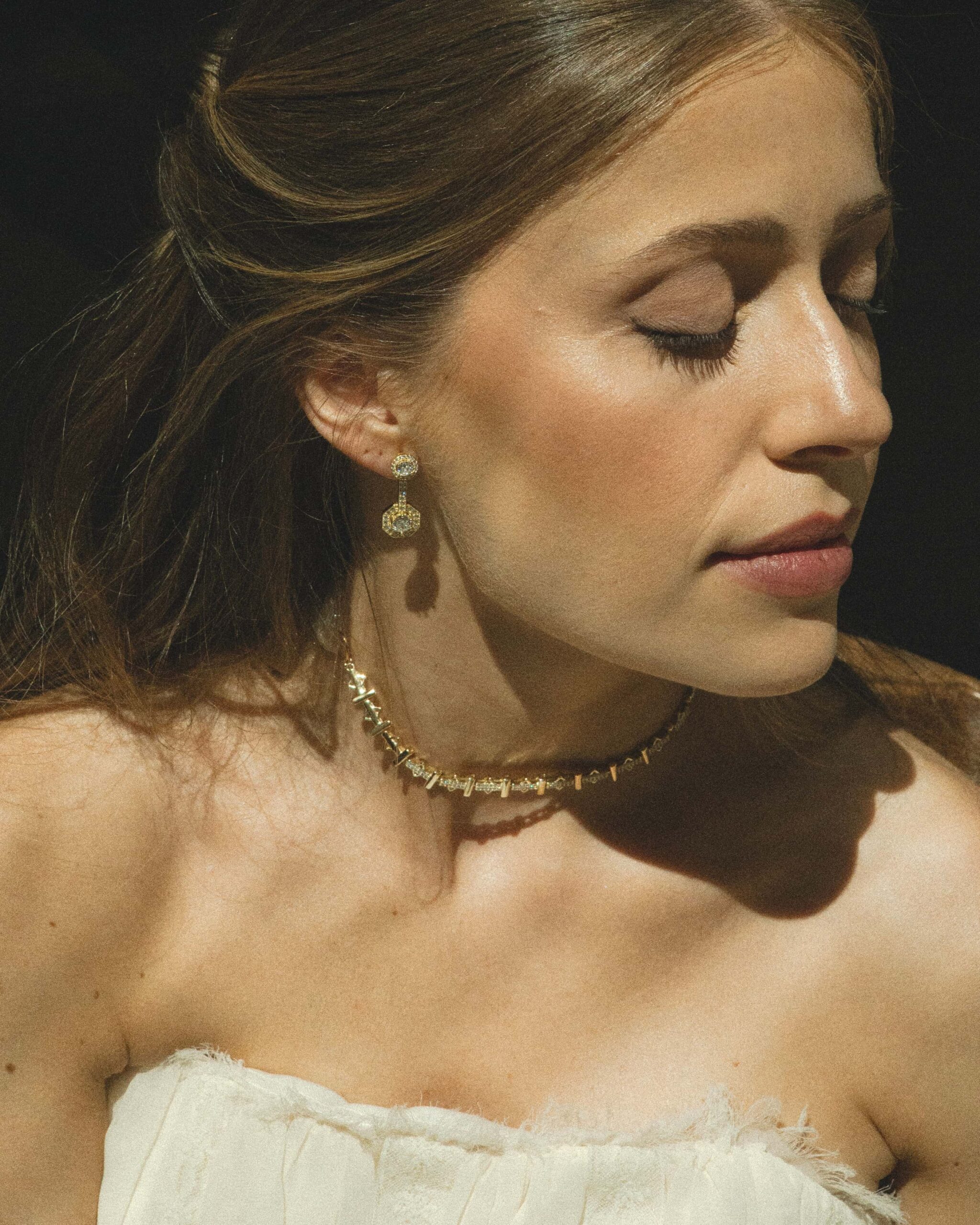 choker novia lily