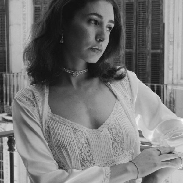 Choker de Novia Perlas Casiopea - Imagen 3